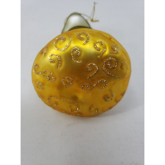 Blown Glass Frog Prince King Christmas Ornament from Fairy Tales Green Gold READ - Picture 13 of 16